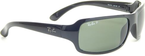 Ray-Ban RB4075 61mm Black Polarized Green Classic G-15 Sunglasses in Saudi Arabia