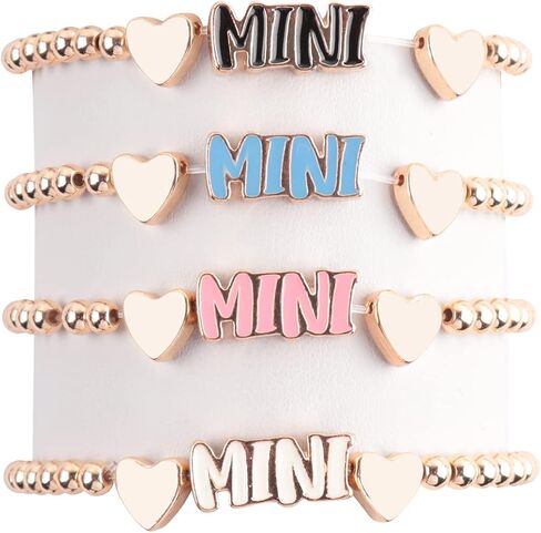 RIAH FASHION Inspirational Multi Layer Bead Stacking Strand Stretch Statement Bracelets - Religious Message, Boho Wood Slip-on Cuff Christian Prayer Bangle Set in Saudi Arabia
