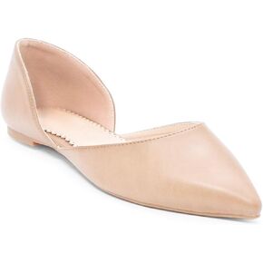Women's Ballet Flat D'Orsay Comfort Light Pointed Toe Slip On Casual Shoes