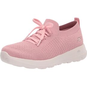 Skechers Women's Go Walk Joy Knit Slip on with Laces Sneaker