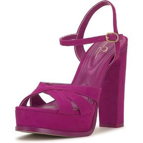 Jessica Simpson Women's Giddings Block Heel Platform Sandal Heeled