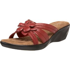 Walking Cradles Women's Cali Flowered Slide Sandal