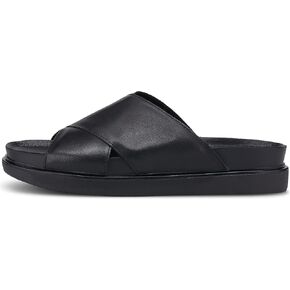 Erin Leather Crossband Sandal
