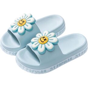 Sunflower Slippers for Women Indoor Outdoor Beach Travel Slides Shower Sandals Cushioned Thick Sole Y2k Aesthetic Cute