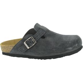 NAOT Footwear قبقاب ربيعي نسائي من جلد الغزال الزيتي منتصف الليل - 11 M US in Saudi Arabia