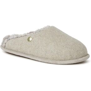 Dearfoams Women's Bailey Microwool Scuff Slipper