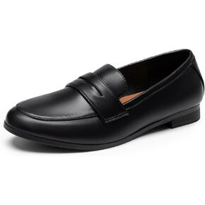 DREAM PAIRS Women's Loafers Penny Loafers Fashion Comfortable Slip On Flats for Women Dressy Shoes Work Office