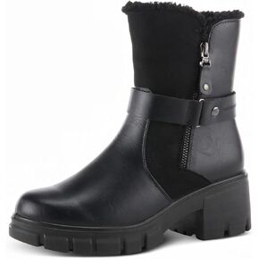 Flexus Spring Step Whimsicott Ankle Boots for Women - Fashionable Women's Winter Boots with Zipper - Ladies Booties for Outdoor, Casual, and Dressy Occasions