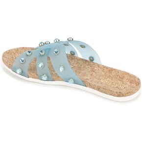 Kenneth Cole Reaction Women's Slim H Band Stud Flat Sandal Platform