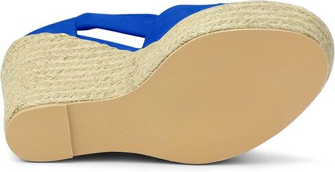 Allegra K Women's Espadrilles Tie Up Ankle Strap Wedges Sandals in Saudi Arabia