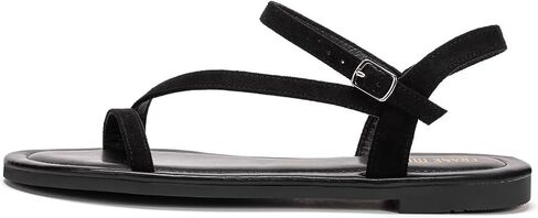 Frank Mully Women's Flat Sandals Summer Open Toe Slingback Shoes Cute Sandals for Women Daily Ankle Strap Adjustable Sandals in Saudi Arabia