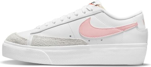 حذاء رياضي نسائي من NIKE، أبيض وردي Glaze Summit أبيض أسود، 8 in Kuwait