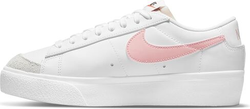 حذاء رياضي نسائي من NIKE، أبيض وردي Glaze Summit أبيض أسود، 8 in Kuwait