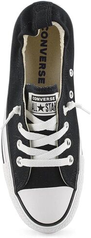 Converse Women Shoreline Slip on Sneaker Black/White, 8 in Saudi Arabia