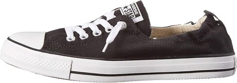 Converse Women Shoreline Slip on Sneaker Black/White, 8 in Saudi Arabia