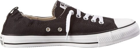 Converse Women Shoreline Slip on Sneaker Black/White, 8 in Saudi Arabia