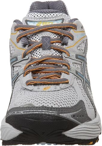 حذاء الجري GT-2140 Trail للسيدات من ASICS، رمادي معدني/فحمي/أزرق سماوي - 12 D US in Saudi Arabia