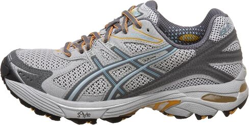 حذاء الجري GT-2140 Trail للسيدات من ASICS، رمادي معدني/فحمي/أزرق سماوي - 12 D US in Saudi Arabia