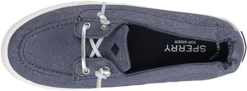 Sperry Women's Lounge Away 2 Sparkle Denim Grey Boat Shoe 8.5 M US in Saudi Arabia