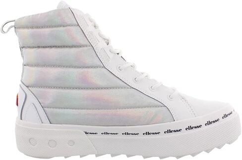 ellesse Altzano Text Womens Shoes Size 9, Color: White/Iridescent in Saudi Arabia