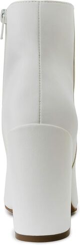 Sugar Women's Winter Chelsea Booties - Chunky High Heel, Pointed Toe, Fashion Ankle Boots-Evvie in Kuwait