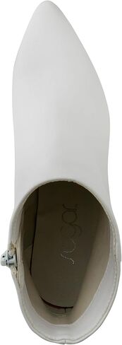 Sugar Women's Winter Chelsea Booties - Chunky High Heel, Pointed Toe, Fashion Ankle Boots-Evvie in Kuwait