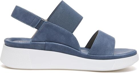 Bernal Comfortable Flat Sandals for Women Thick Sole Waterproof Arch Support Summer Slide Sandals for Beach, Home, Indoor Outdoor Use with Elastic Straps in Kuwait