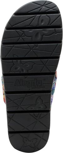 Alegria Women Rylie Vegan Leather Lightweight Platform Satin Scarf Tie Slide Sandal in Saudi Arabia