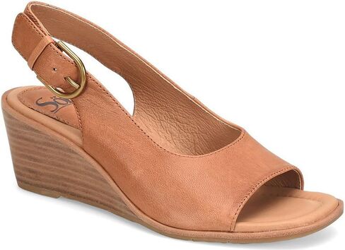 Sofft Women's Gabriella Wedge Sandal, Black, 8.5 in Saudi Arabia