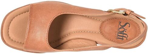 Sofft Women's Gabriella Wedge Sandal, Black, 8.5 in Saudi Arabia