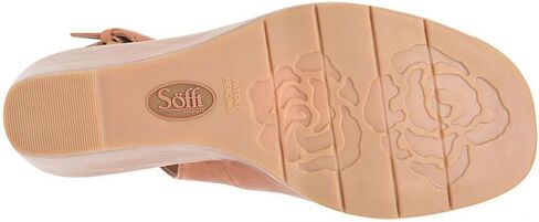 Sofft Women's Gabriella Wedge Sandal, Black, 8.5 in Saudi Arabia