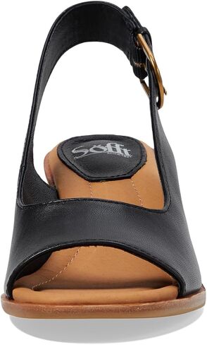 Sofft Women's Gabriella Wedge Sandal, Black, 8.5 in Saudi Arabia