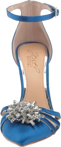 Jewel Badgley Mischka Violette Crystal Pointed Stiletto Heels in Saudi Arabia