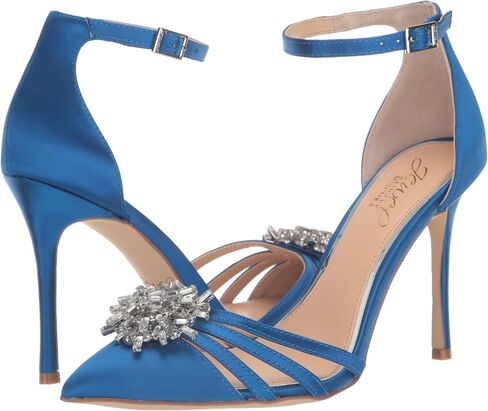 Jewel Badgley Mischka Violette Crystal Pointed Stiletto Heels in Saudi Arabia