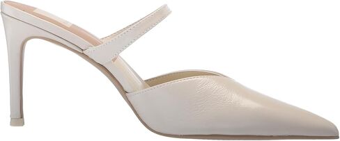 Dolce Vita Women's KANIKA Heeled Sandal, WHITE CRINKLE PATENT, 7.5 in Saudi Arabia