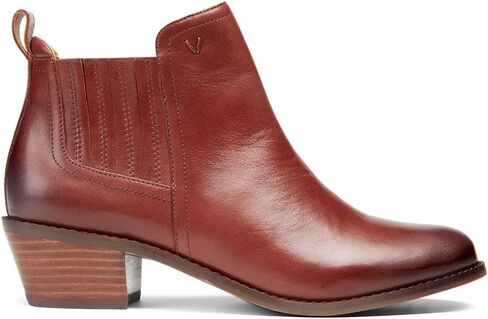 Vionic Women's Joy Bethany - Ladies Waterproof Ankle Boot with Concealed Orthotic Arch Support Wide 6 Beaver US in Saudi Arabia