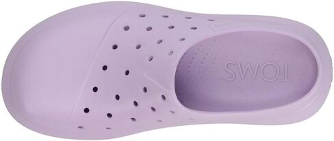 TOMS Womens Alpargata Mallow Tie Dye Mule Sneakers Shoes Casual - Multi, Pink in Saudi Arabia