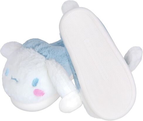 شباشب أنيمي سينامورول الغامضة شباشب منزل ميلودي مغلقة عند الأصابع مفتوحة من الخلف نعال إسفنجية مع نعل مطاطي للنساء in Kuwait