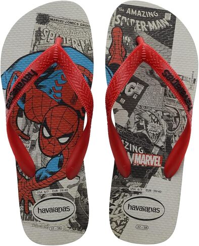 Havaianas Women Top Marvel Classics Sandal, Black, 7/8 in Saudi Arabia