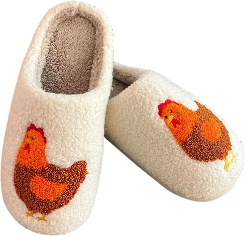 Cute Animal Slippers for Women Man Cartoon Animal Slippers for Woman Fuzzy Memory Foam Winter Warm Fluffy Shoes in Saudi Arabia