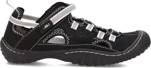 JBU by Jambu Women's, Tahoe MJ Slip-On - Wide Width Black/White 9.5 W in Saudi Arabia