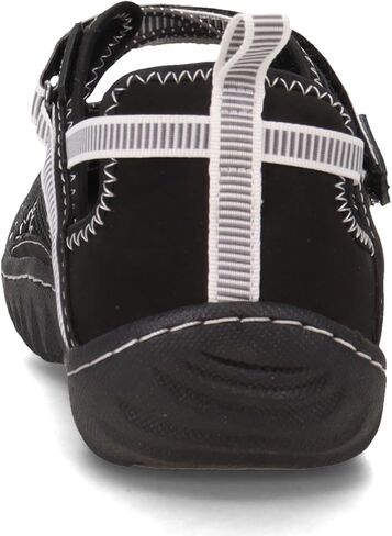 JBU by Jambu Women's, Tahoe MJ Slip-On - Wide Width Black/White 9.5 W in Saudi Arabia