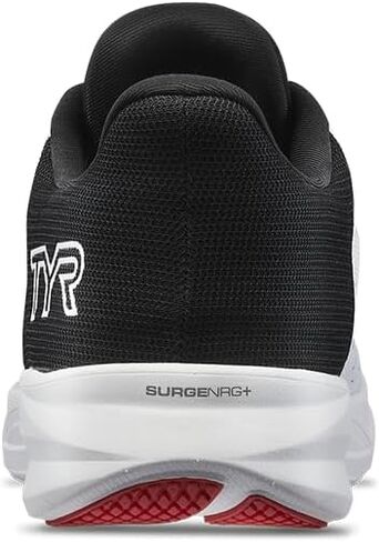 TYR Unisex Techknit RNR-1 Trainer Running Shoes Sneaker, White/Black, 11.5 US Men in Kuwait