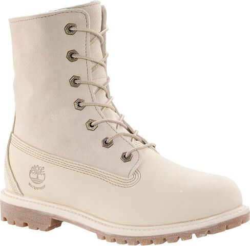 Timberland Womens Teddy Fleece Fold-Down WP Ankle Boot #TB08331R (5.5) Winter White in Saudi Arabia