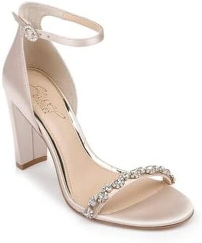 Jewel Badgley Mischka Alyssa Block Heel Sandals in Saudi Arabia