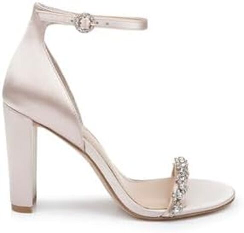Jewel Badgley Mischka Alyssa Block Heel Sandals in Saudi Arabia