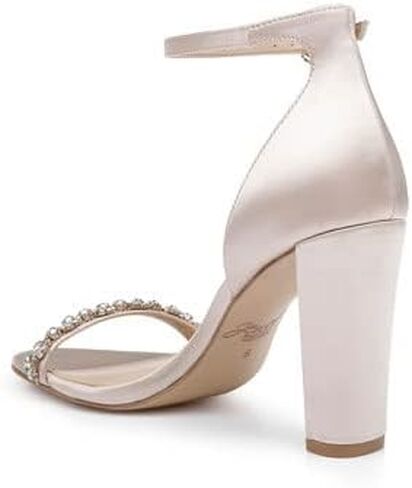 Jewel Badgley Mischka Alyssa Block Heel Sandals in Saudi Arabia