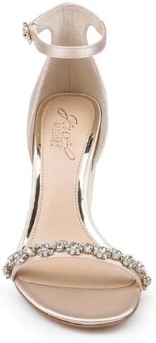 Jewel Badgley Mischka Alyssa Block Heel Sandals in Saudi Arabia