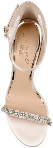Jewel Badgley Mischka Alyssa Block Heel Sandals in Saudi Arabia