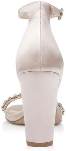 Jewel Badgley Mischka Alyssa Block Heel Sandals in Saudi Arabia